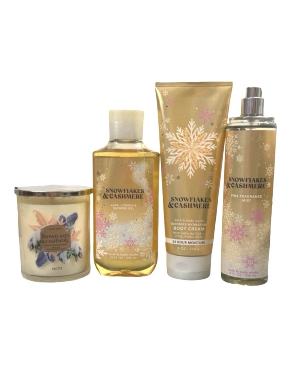 Snowflakes and Cashmere Set